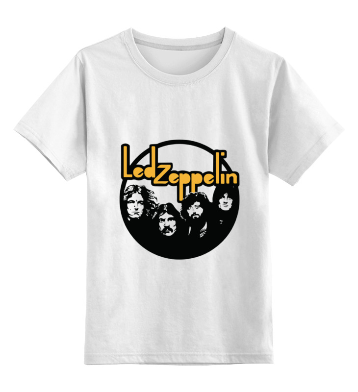 

Футболка детская Printio Led zeppelin цв. белый р. 152, Led zeppelin