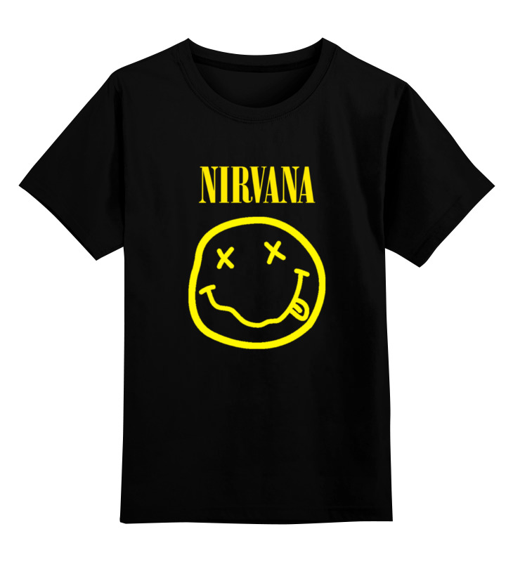 

Футболка детская Printio Nirvana цв. черный р. 152, Nirvana