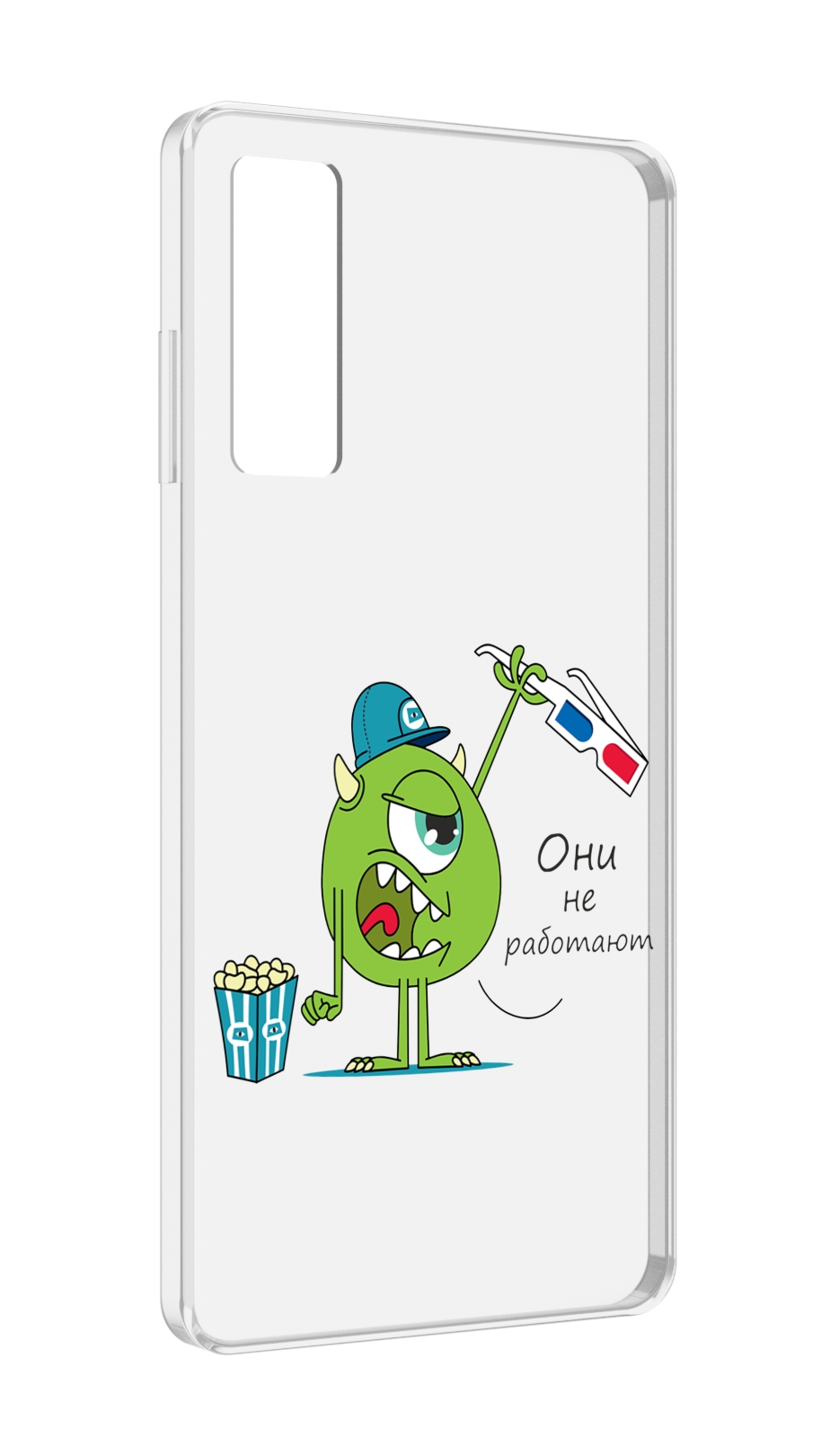 

Чехол MyPads Очки не работают для TCL 20 5G, Прозрачный, Tocco