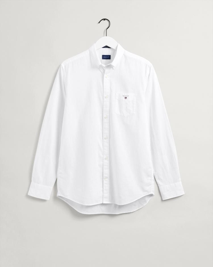 Рубашка мужская GANT 3018670 белая XL