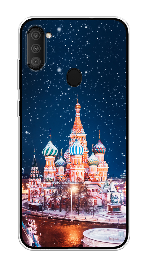 

Чехол на Samsung Galaxy A11/M11 "Москва 1", Коричневый;синий;белый, 2100150-1