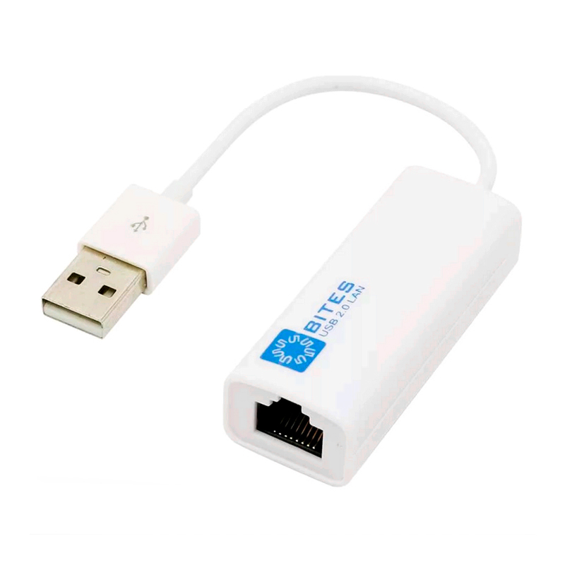 

Сетевая карта 5bites UA2-45-02WH USB2.0, LAN адаптер, RJ45 100мегабит, белый, 10см