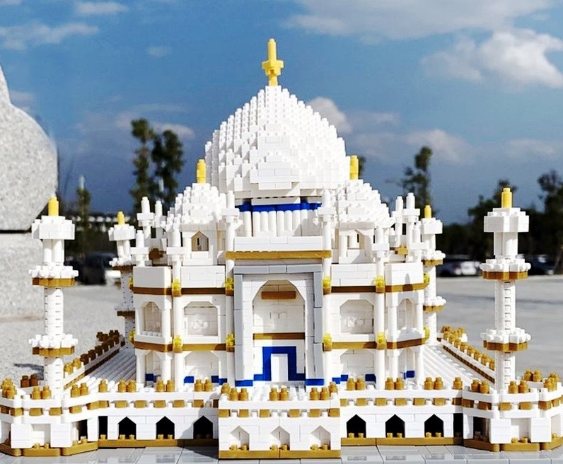 Конструктор 3D из миниблоков RTOY Тадж-Махал, Индия 3950 эл - JM9914 конструктор lego architecture тадж махал 21056