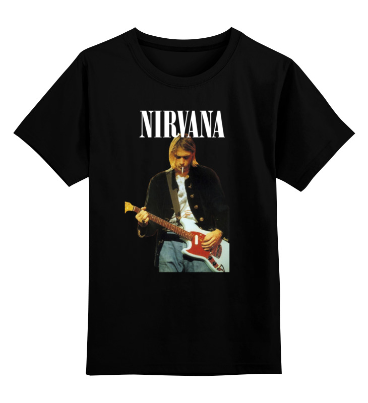 

Футболка детская Printio Nirvana kurt cobain live & loud t-shirt цв. черный р. 152, Nirvana kurt cobain live & loud t-shirt