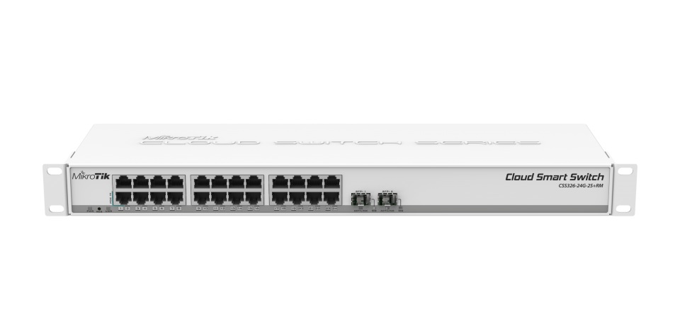 фото Коммутатор mikrotik css326-24g-2s+rm