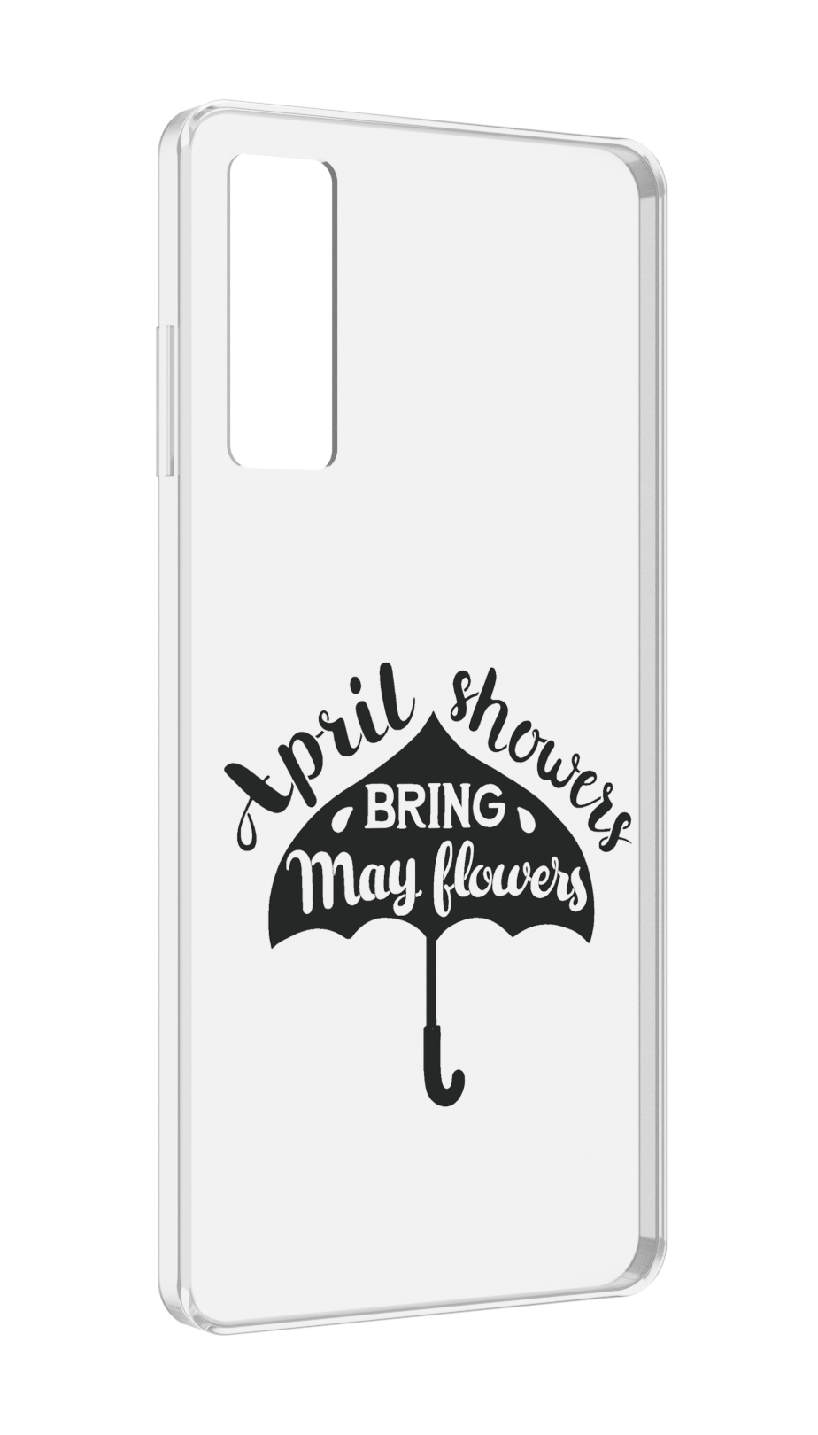 

Чехол MyPads Зонтик для TCL 20 5G, Прозрачный, Tocco