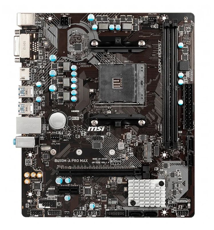 

Материнская плата MSI MSI B450m-a Pro Max, MSI B450m-a Pro Max