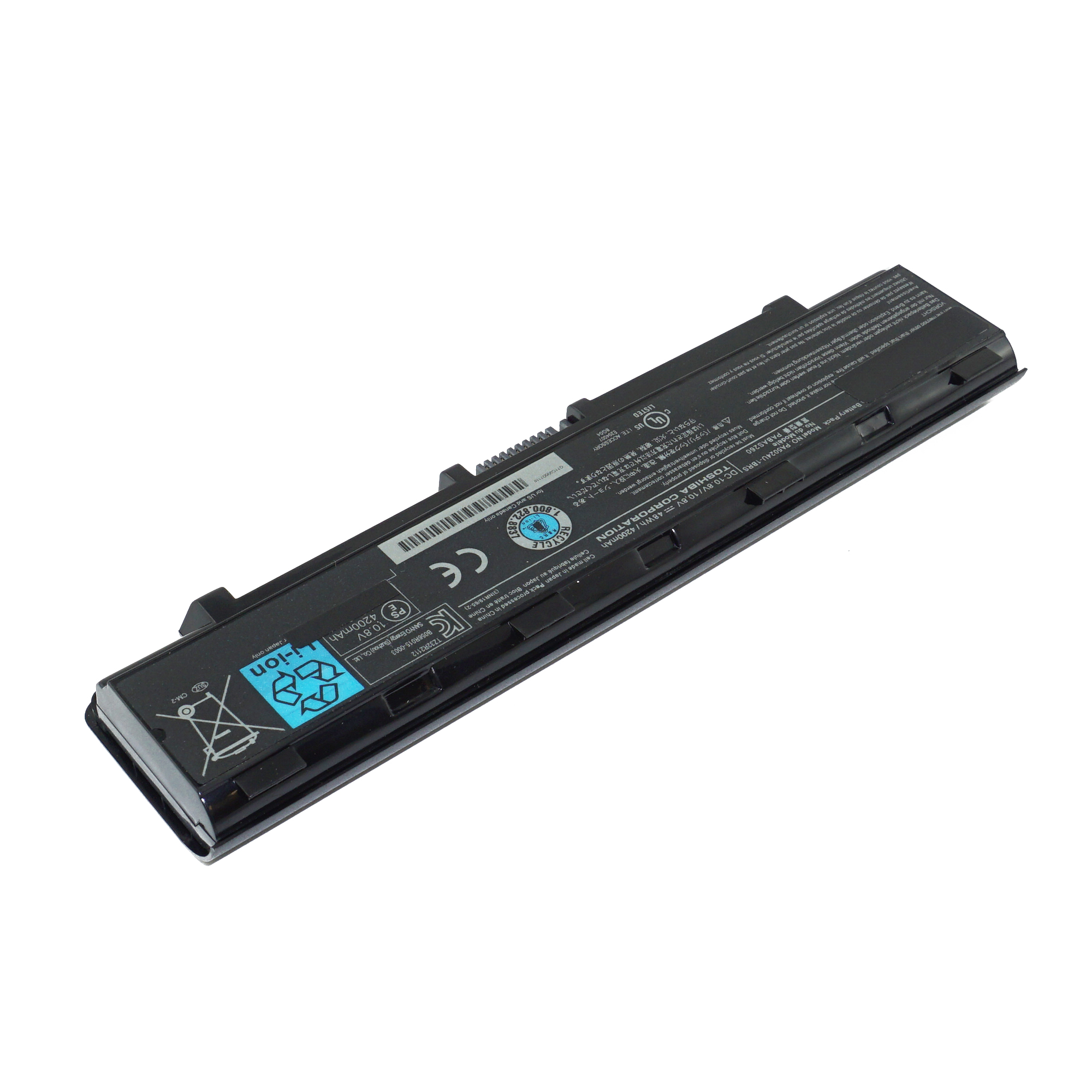 фото Аккумулятор pa5024u для toshiba satellite c800 и др. (cl4885b.806, pa5023u-1br) azerty