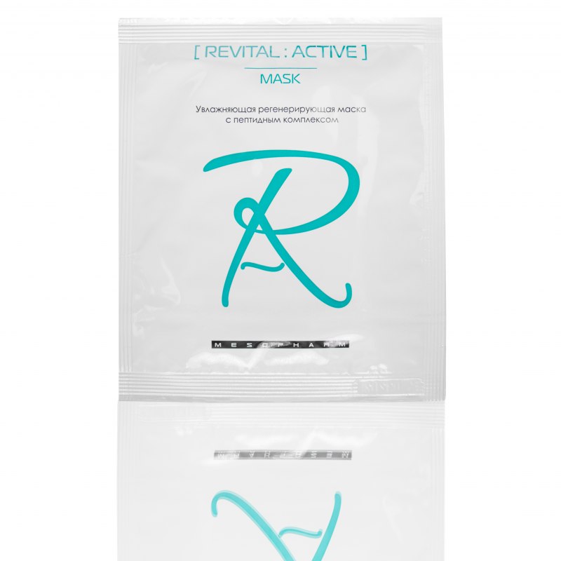 

Маска Mesopharm Увлажняющая регенерирующая с пептидным комплексом Revital Active mask 3шт, Revital Active mask