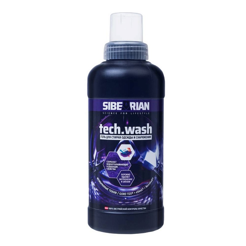 

Средство для стирки Sibearian Tech Wash 500 мл