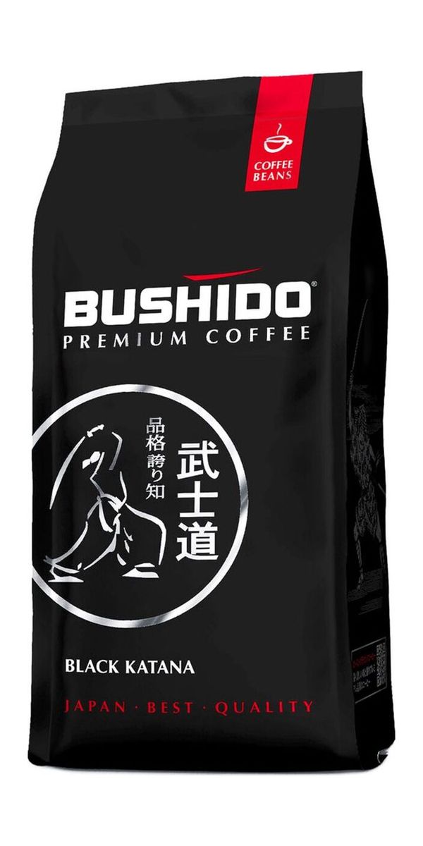 

Кофе Bushido Black Katana в зернах 227 г