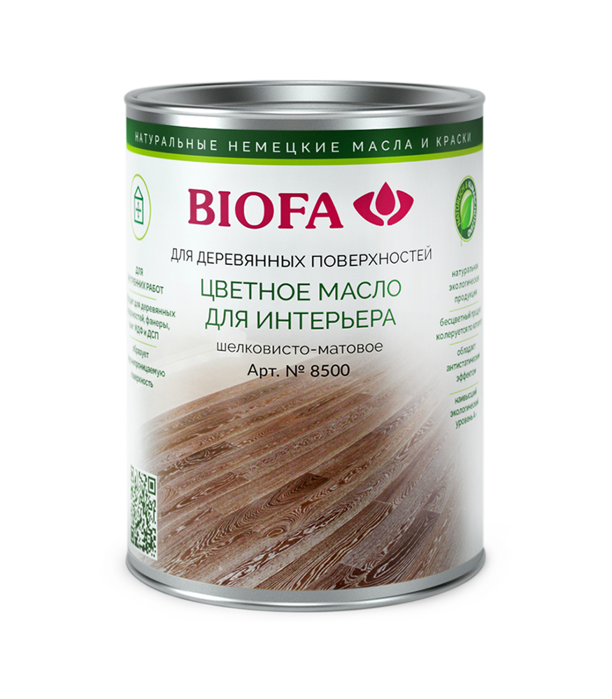 фото Цветное масло biofa 8500 , для интерьера , биофа 8500 , 2.5 литр
