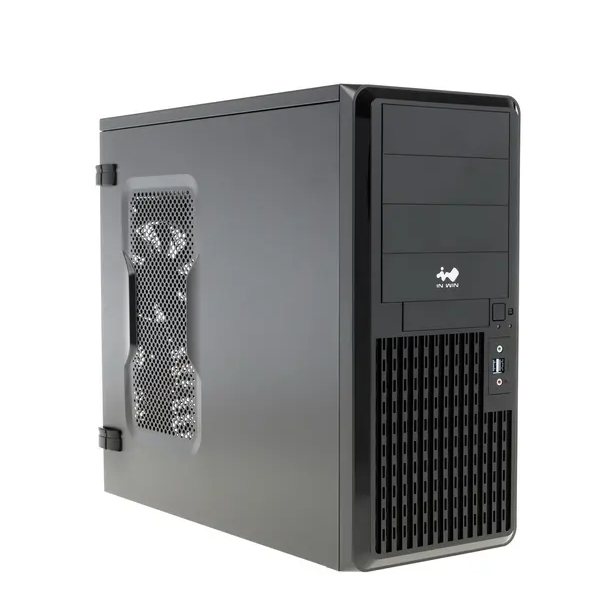 

Корпус компьютерный InWin PE689BL (6188803) черный, PE689BL