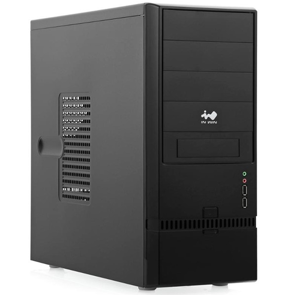 

Корпус компьютерный InWin EC022 (6190357) черный, EC022