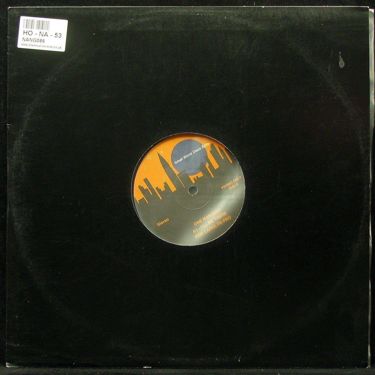 One Man Edit - I’ll Be There For Carolyn Pro (LP)