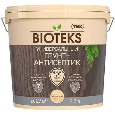 ТЕКС Грунт-антисептик BIOTEKS Универсальный