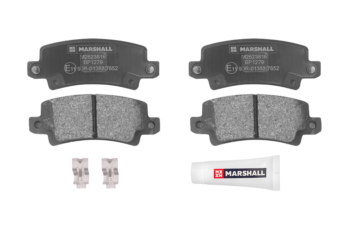 

Тормозные колодки MARSHALL Autoparts задние дисковые M2623816