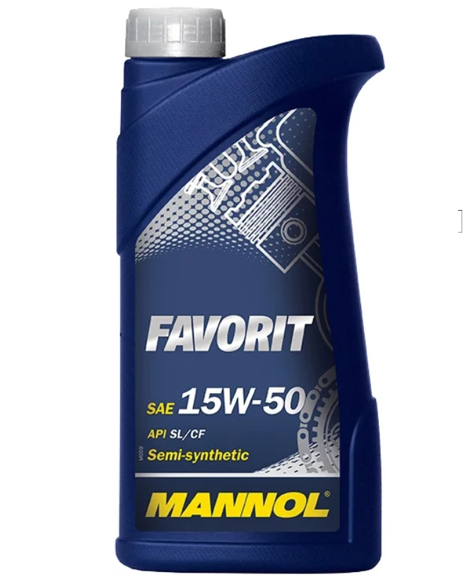

MANNOL 4036021105468_7510 Favorit 15w50 1 Л. Полусинтетическое Моторное Масло 15w-50