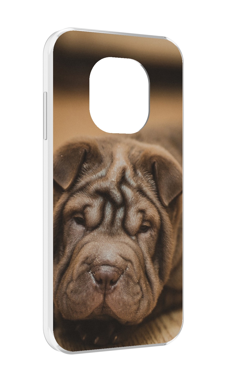 

Чехол MyPads шарпеи для Blackview BL8800 / BL8800 Pro, Прозрачный, Tocco