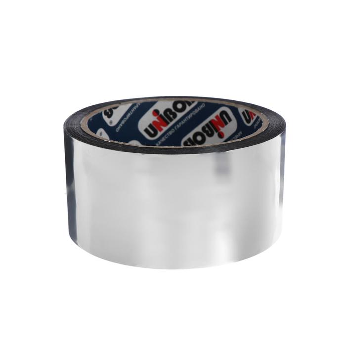 

Клейкая лента Unibob металлизированная, 48 мм х 40 м, Серый
