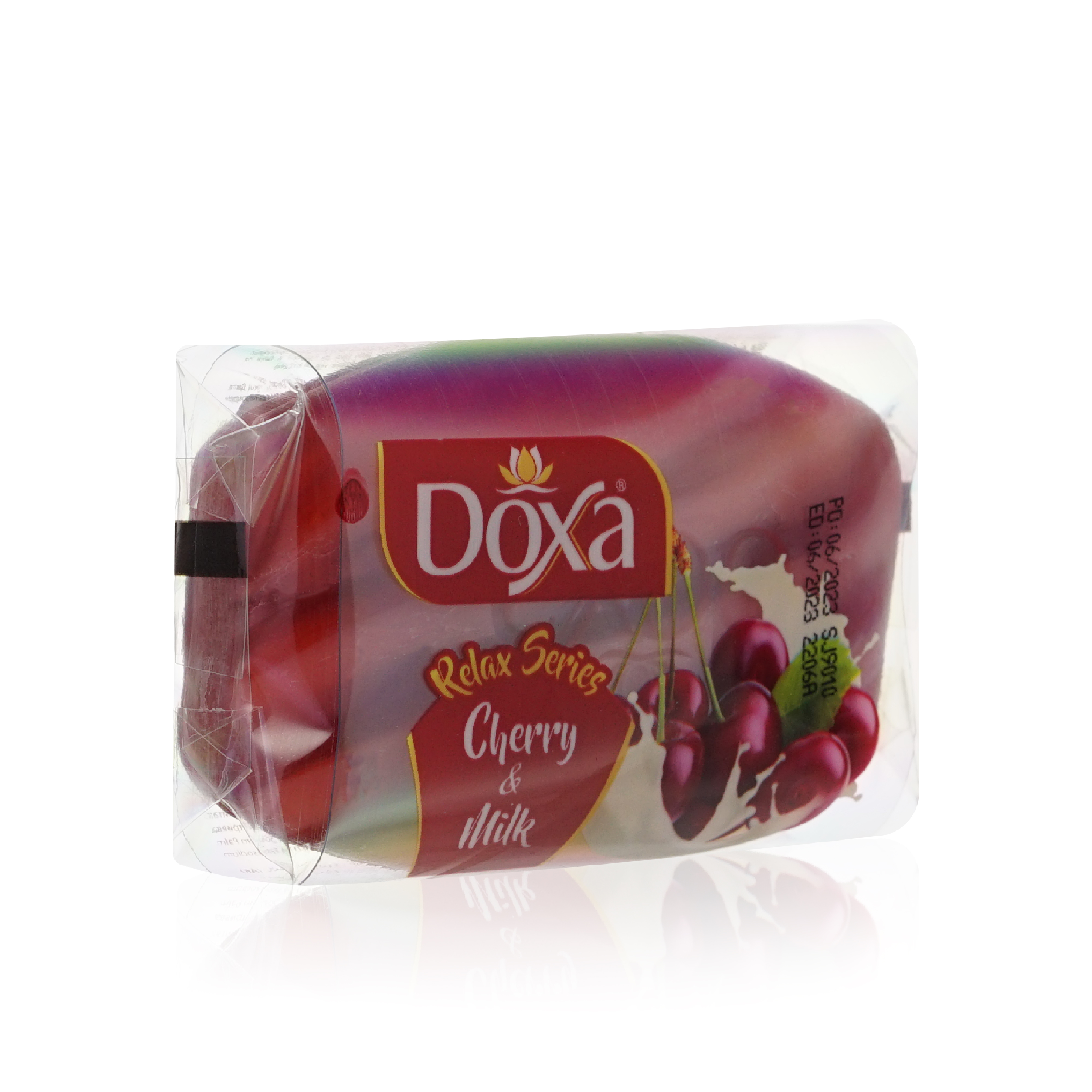 Мыло туалетное Doxa Relax series Cherry & Milk 80г жидкое мыло для рук septivit premium зимняя вишня ice cherry 5 л