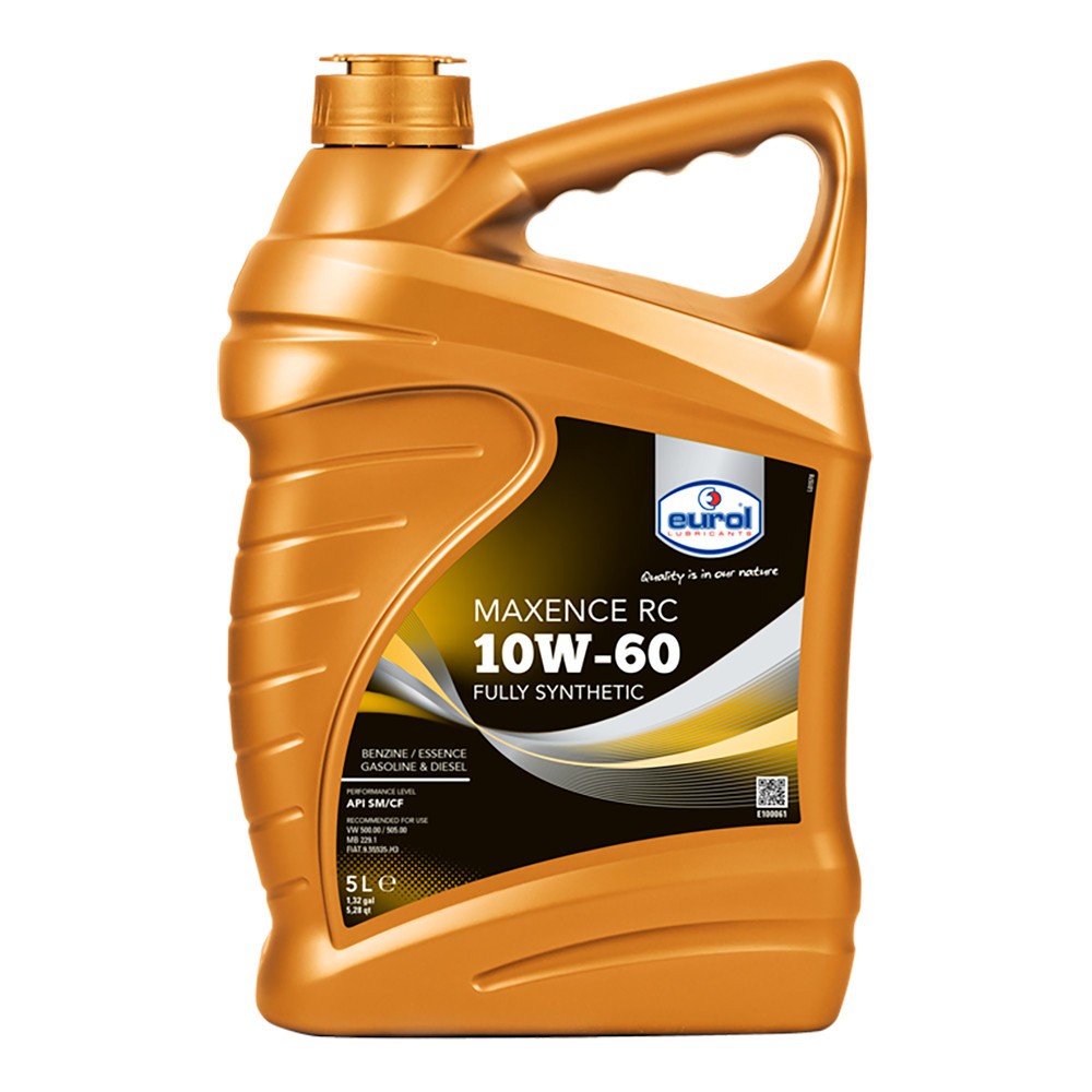 Моторное масло Eurol Maxence RC 10W-60, 5 л Синтетическое