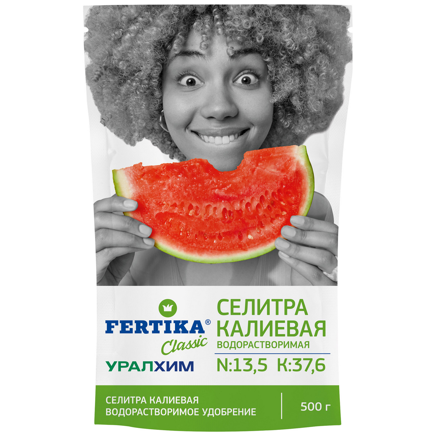 

Водорастворимое удобрение, Fertika, Селитра калиевая, 4620005616219, 500 г