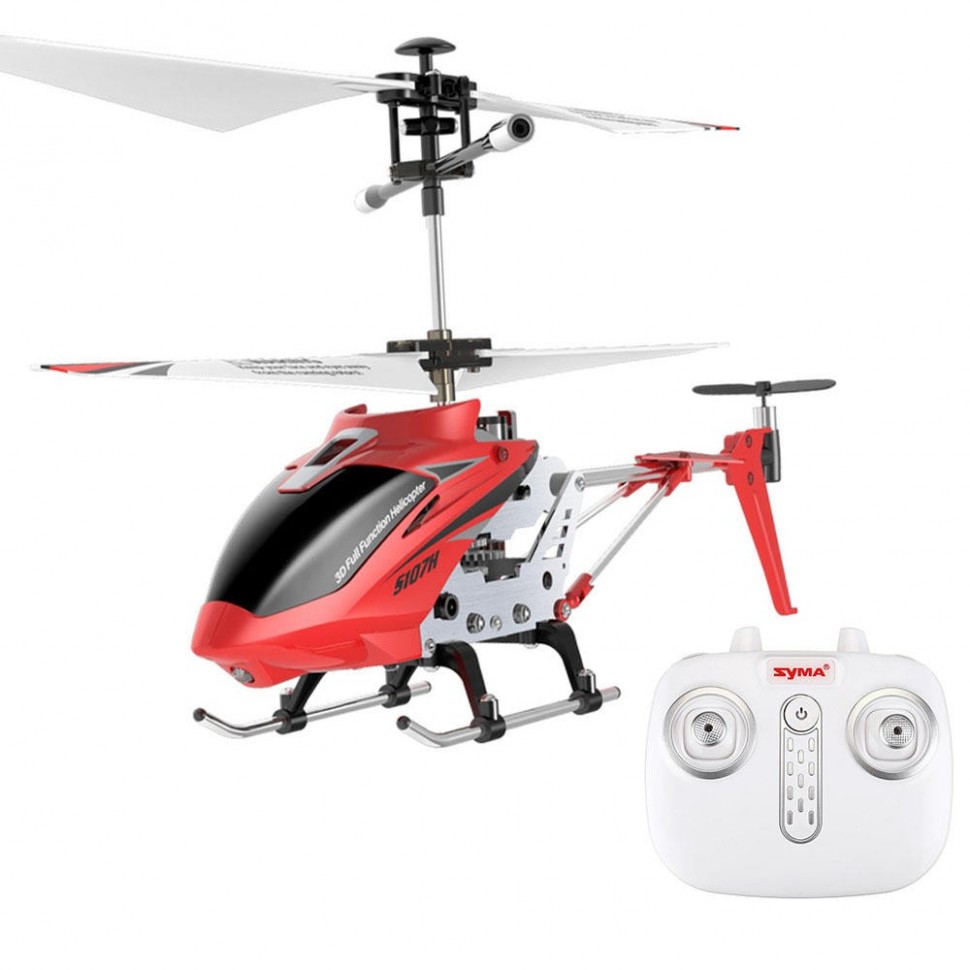 

Syma Радиоуправляемый вертолет Syma S107H RED 2.4G с функцией зависания - S107H