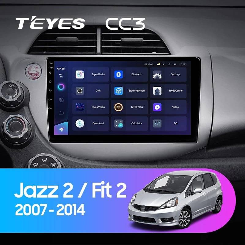 Штатная магнитола Teyes CC3 4/32 Honda Jazz 2 (2007-2014)
