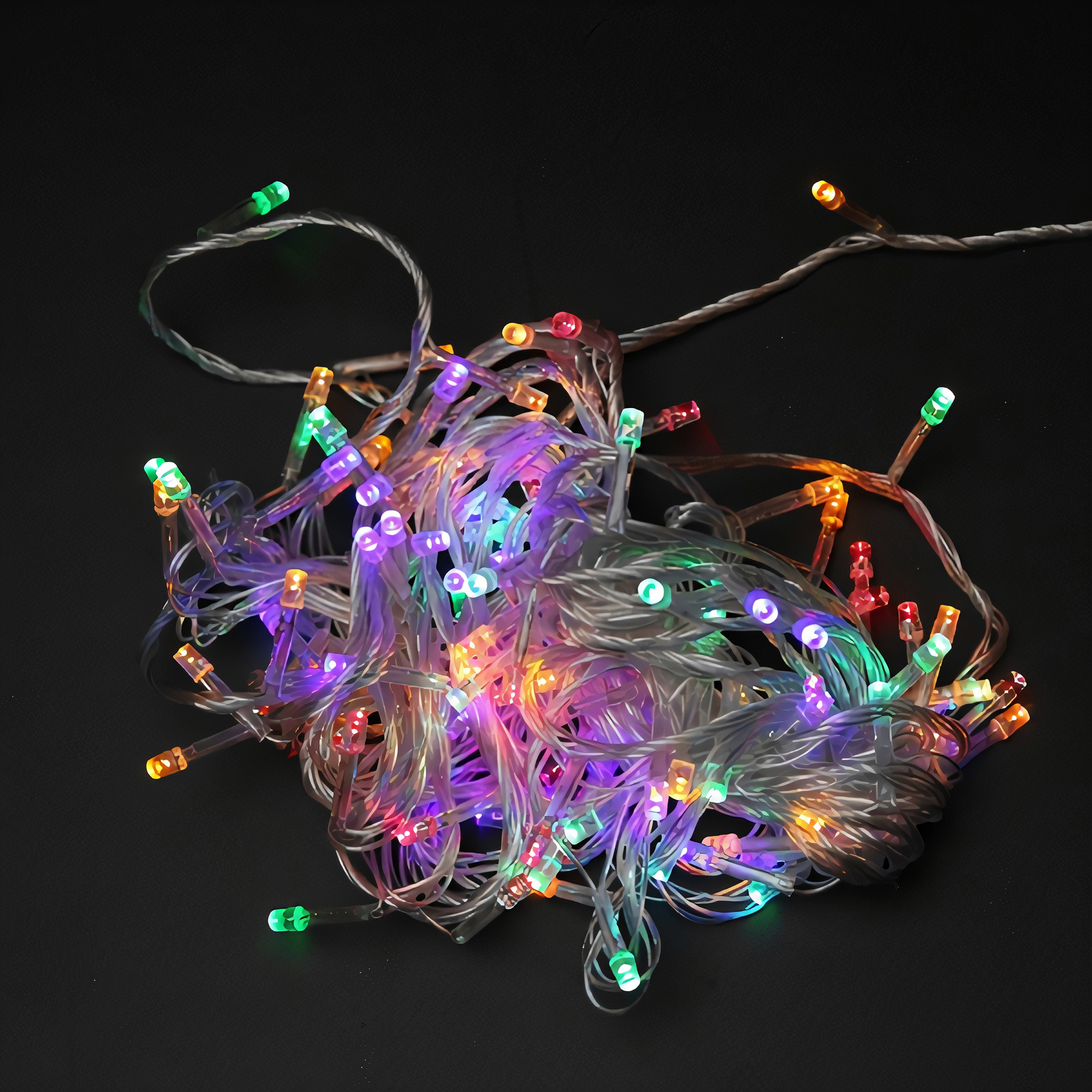

Световая гирлянда новогодняя Merry Christmas 7675-1 18 м разноцветный/RGB