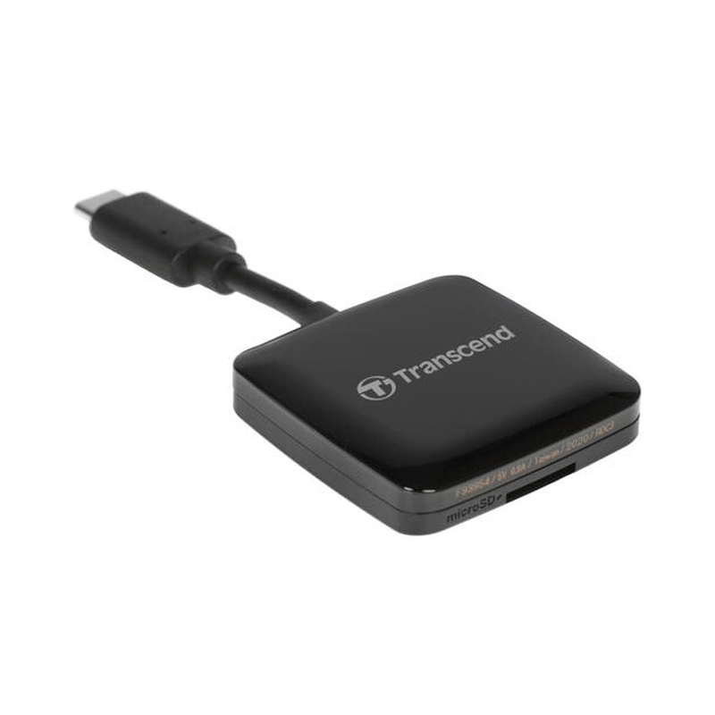 фото Устройство для чтения карт памяти transcend rdc3 black (ts-rdc3)