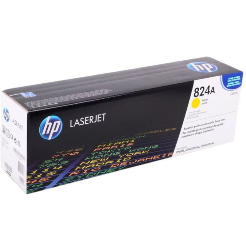 

Тонер Картридж HP 824A CB382A желтый для HP CLJ CM6030/CM6040 (21000стр.)