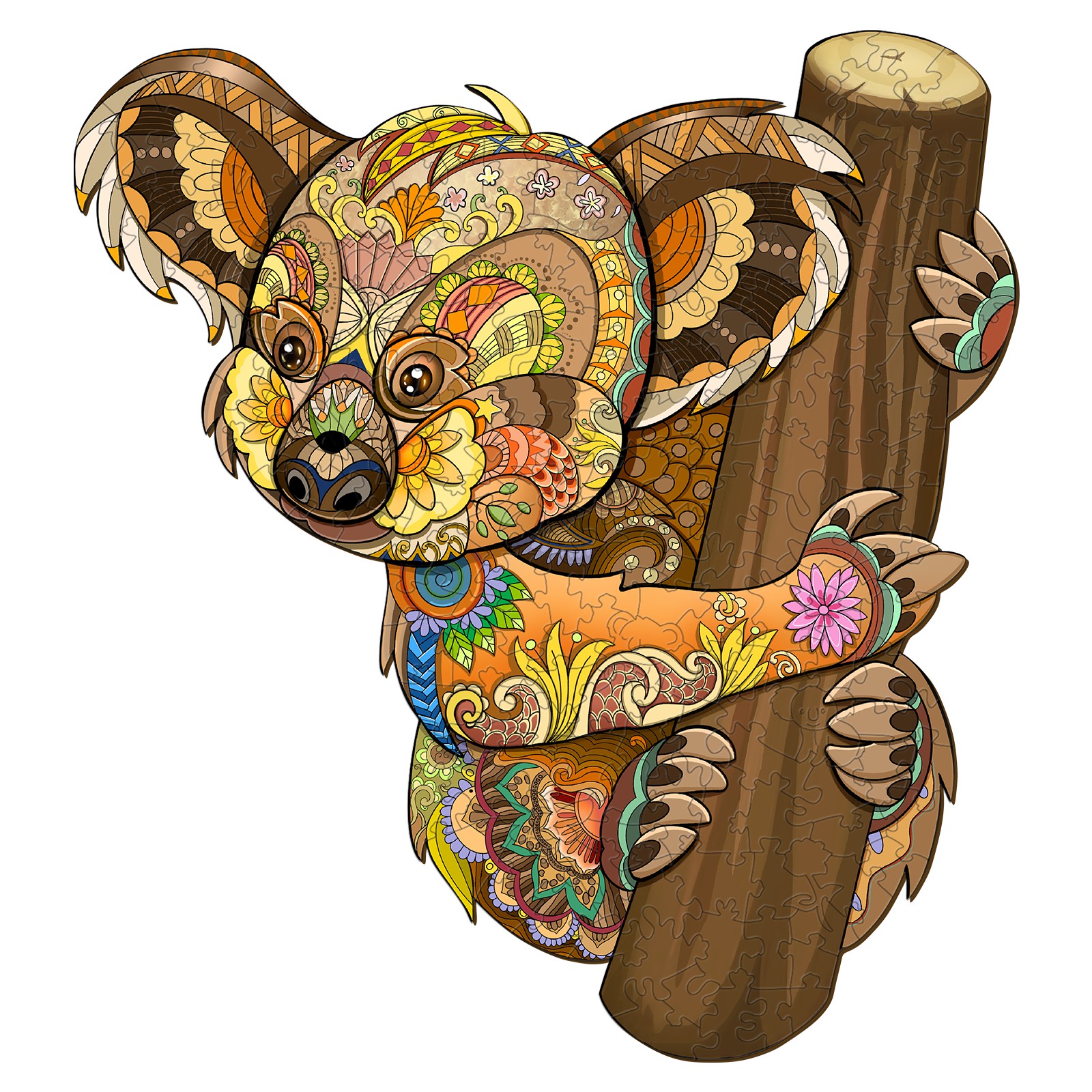 

Деревянные пазлы Woodbests Милая Коала размер L, Милая Коала