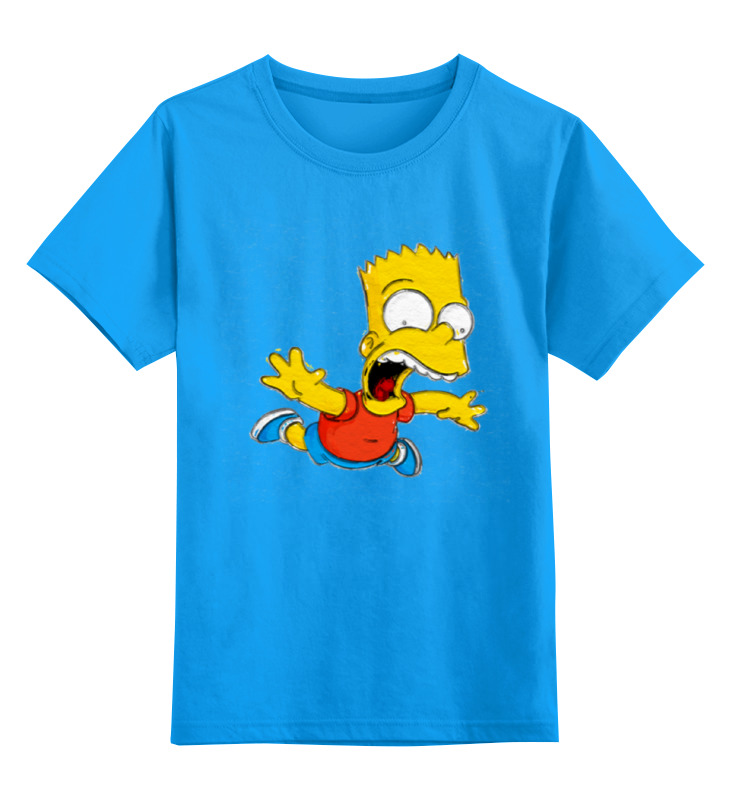 

Футболка детская Printio The simpsons цв. голубой р. 152, The simpsons