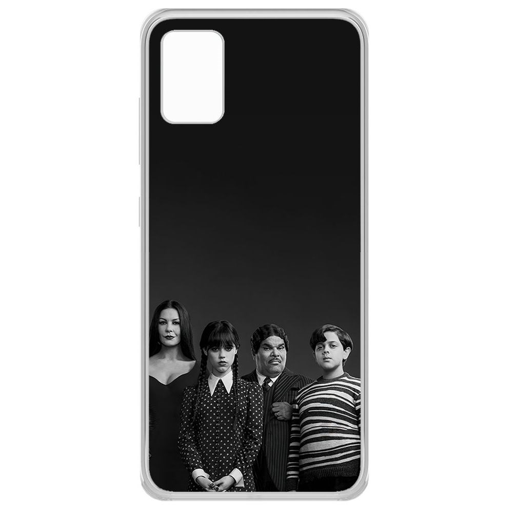 

Чехол-накладка Уэнсдей Аддамс - Семейка Аддамс для Samsung Galaxy A51 (A515), Прозрачный