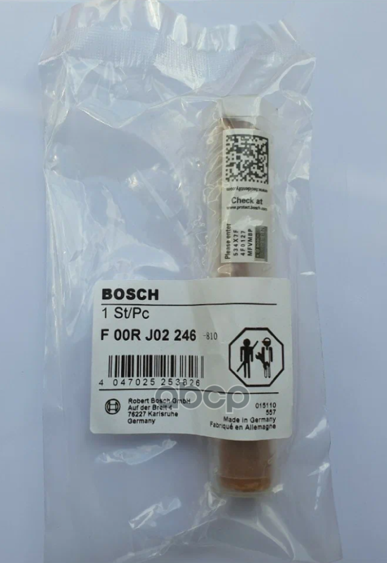 

Клапан Форсунки Комплект Bosch Bosch F00RJ02246