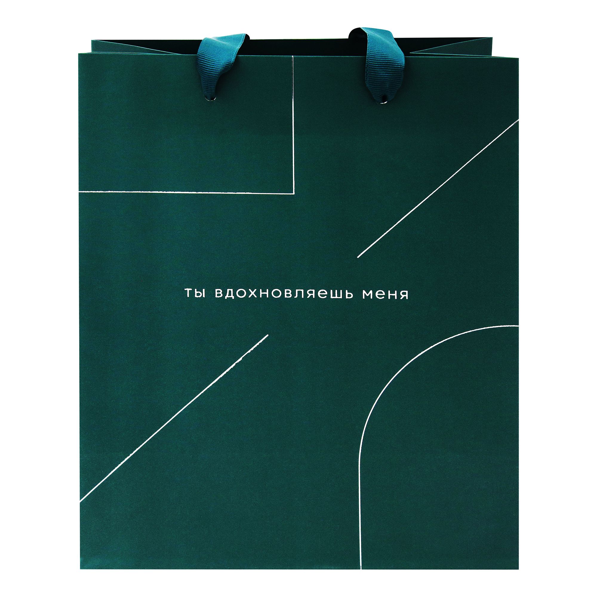 

Пакет подарочный 18 х 23 х 10 см Meshu Monocolor Emerald, Зеленый