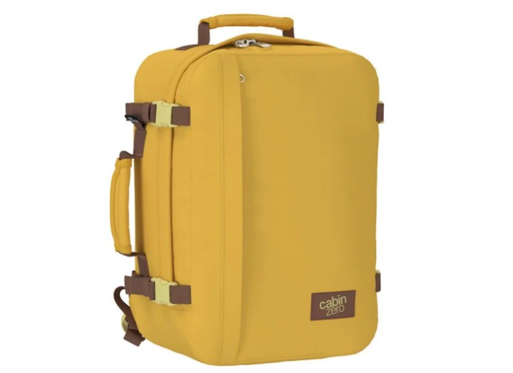 

Дорожный рюкзак унисекс CabinZero Classic hoi an, 45х31х20 см, Желтый, Classic