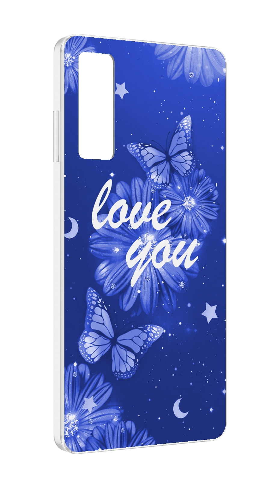 

Чехол MyPads Люблю-тебя-с-бабочками для TCL 20 5G, Прозрачный, Tocco