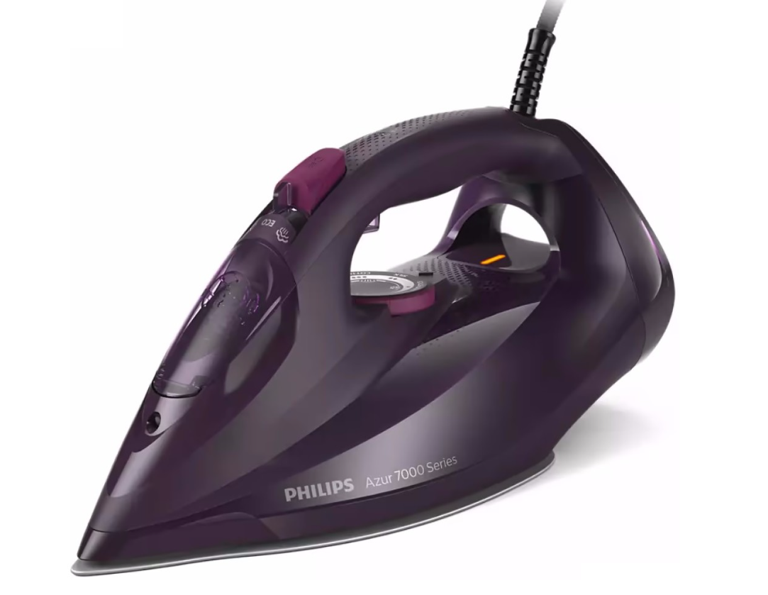 Утюг Philips Azur 7000 DST7061/30 фиолетовый утюг philips azur gc4533 37 white pink