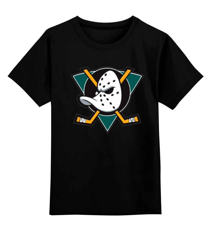 

Футболка детская Printio Mighty ducks цв. черный р. 152, Mighty ducks