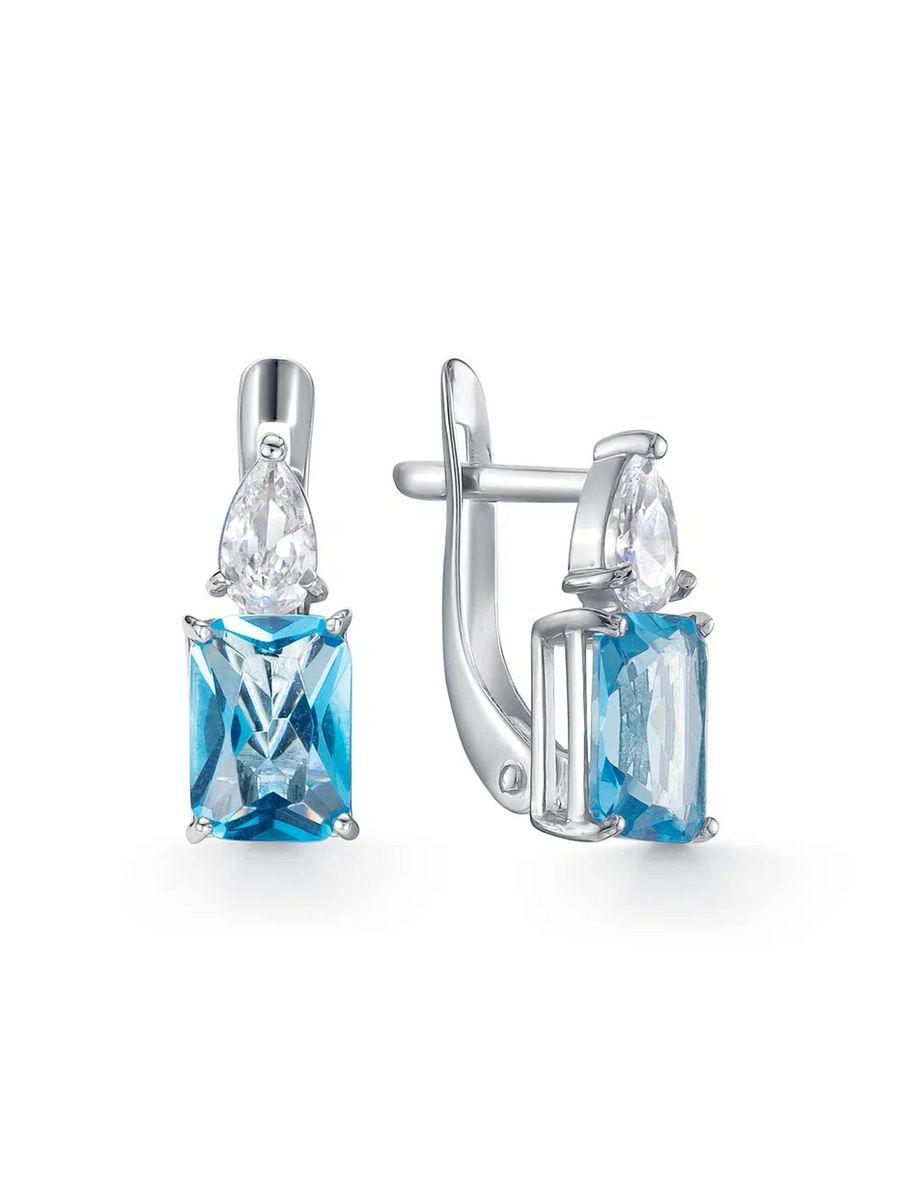 

Серьги из серебра Argentum Z2-10208, аметист, Z2-10208