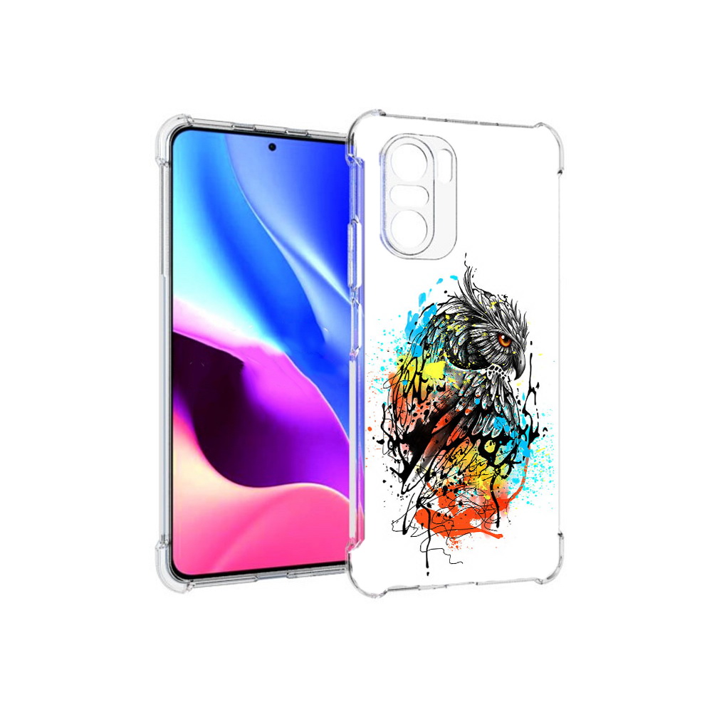 

Чехол MyPads Tocco для Xiaomi Redmi K40 Творческая сова (PT158239.260.170), Прозрачный, Tocco