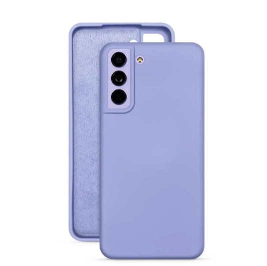 фото Чехол samsung s21 plus silicone cover лиловый nobrand