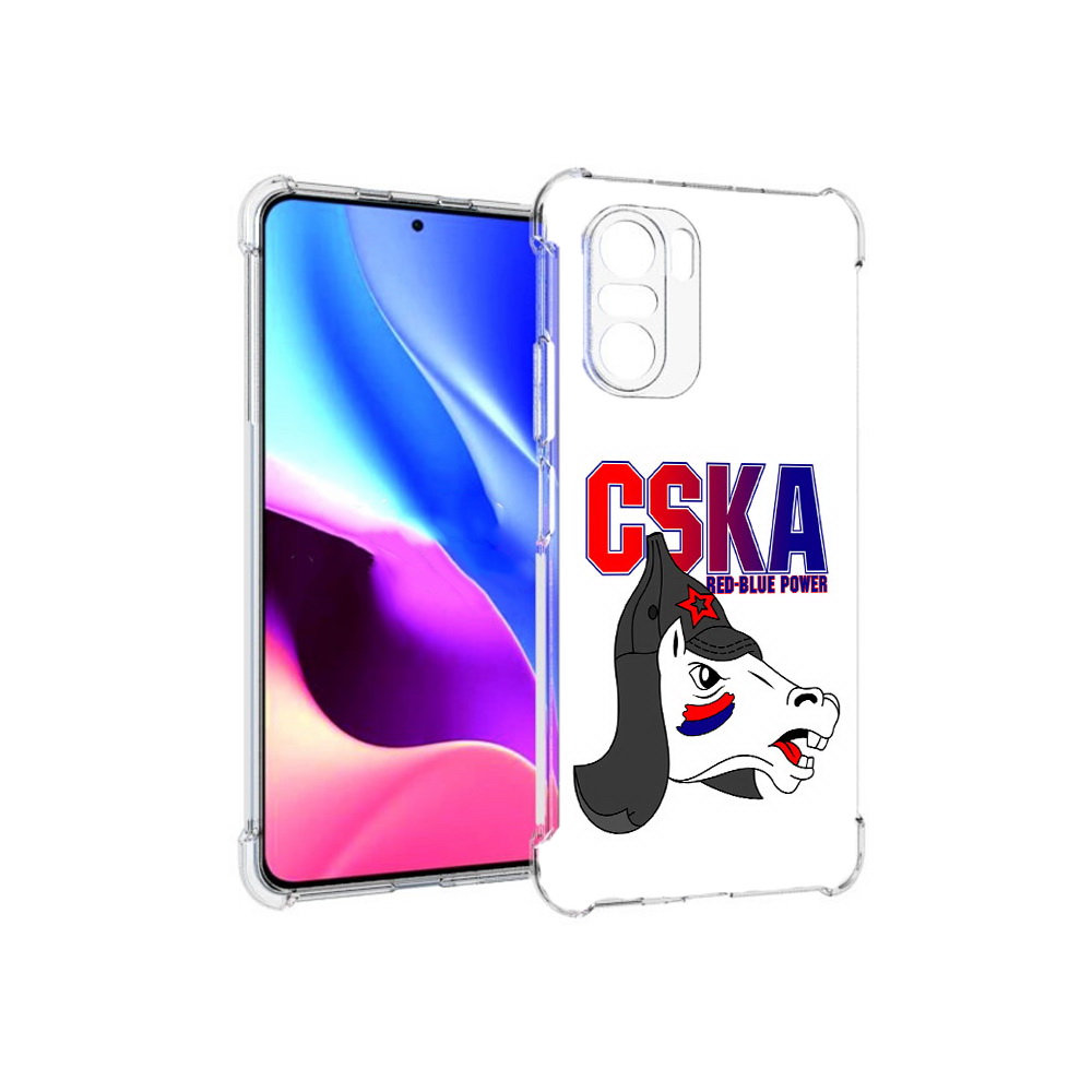 

Чехол MyPads Tocco для Xiaomi Redmi K40 ФК ЦСК лошадка россия (PT158239.260.179), Прозрачный, Tocco