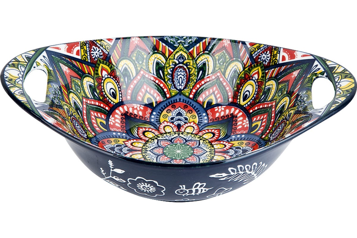 

Салатник Nouvelle "Arabesque" зеленый)12см, 300мл, фрф 0860019