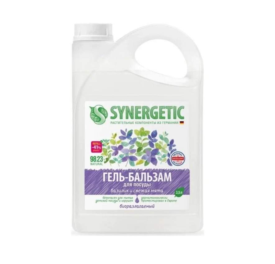 

Гель-бальзам для мытья посуды Synergetic 98.23