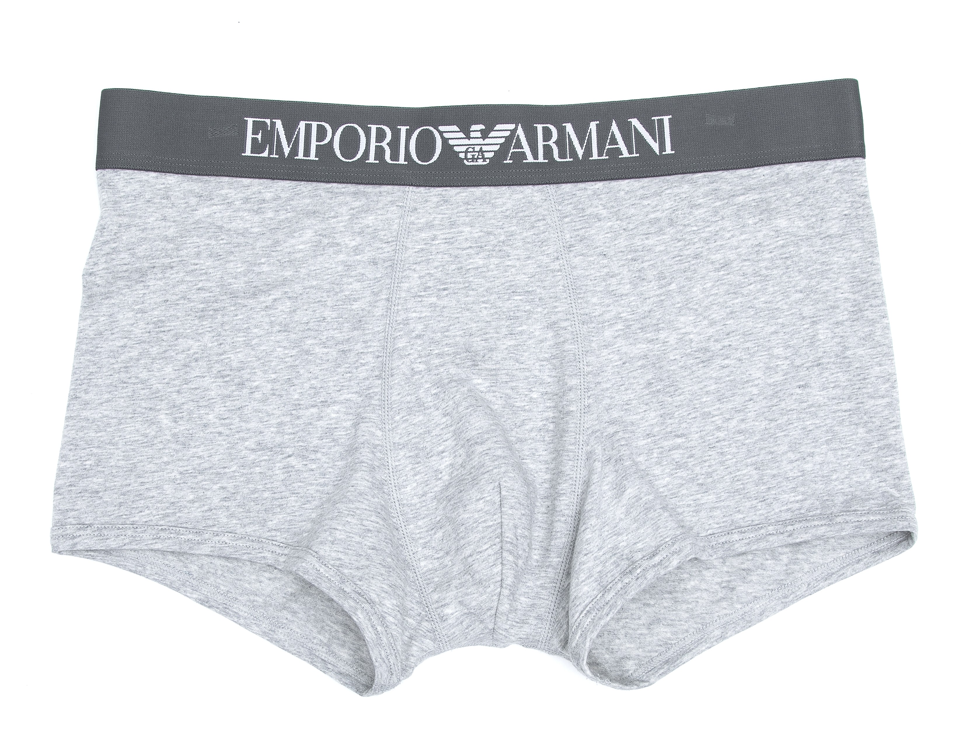

Трусы мужские EA Underwear 111389CC729 серые 52 RU, Серый, 111389CC729