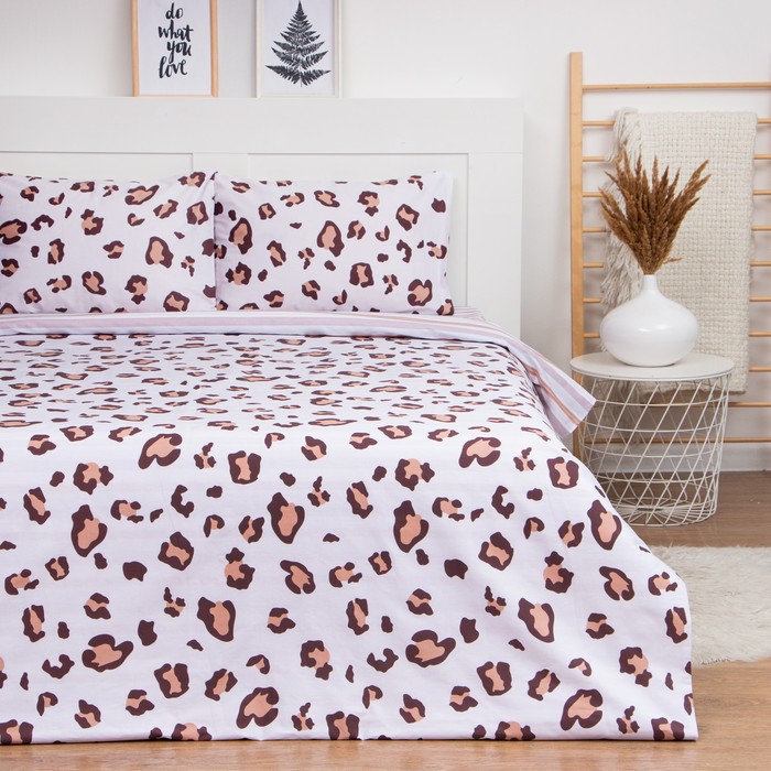 

Постельное белье LoveLife 2 сп Леопард 175х215 , 200х225 , 50х70 2 шт.