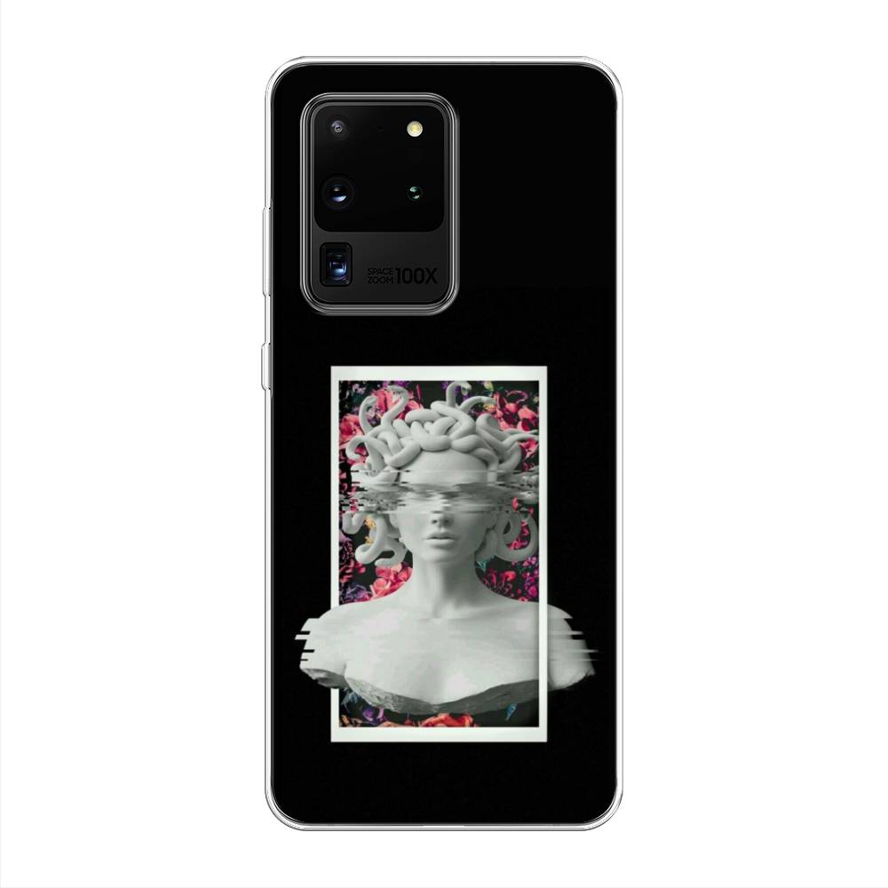 

Чехол на Samsung Galaxy S20 Ultra "Web Punk Медуза Горгона", Черный;серый, 29450-6